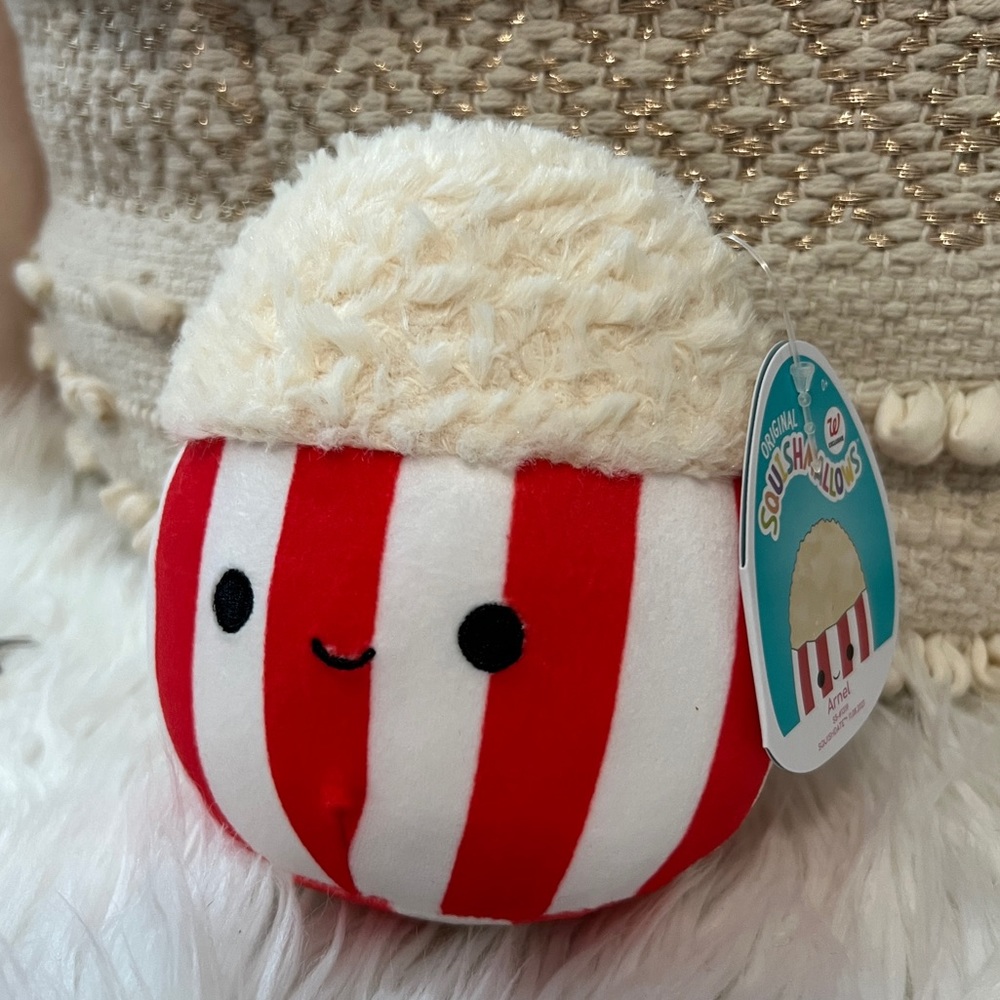 Squishmallow 5” Arnel the Popcorn, Walgreens Exclusive, 2022